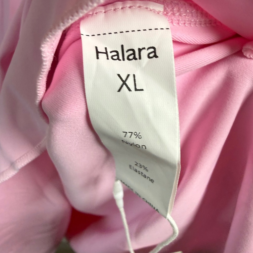 NWT Halara SoftlyZero Athletic Dress/Shorts Women XL Pink Ruffle Tennis Golf Set - Picture 7 of 11